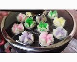 Foto langkah ke 6 dari resep Bolu kukus mekar dengan metode all in one.
