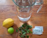 Foto del paso 1 de la receta: Agua de hierbabuena