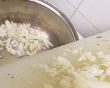 A picture of step 6 of Coconut spinach.