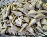 A picture of step 10 of Alu samosa.