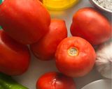 Foto del paso 1 de la receta: Chupitos de Gazpacho suave (para adolescentes y adultos)