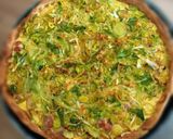 Une image de l'étape 6 de Quiche à l'oignon et dés de poulet au Cook Expert.