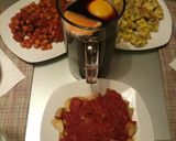 A picture of step 3 of Tortilla de patatas tapas (Spanish omelette).