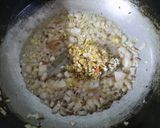 A picture of step 2 of Kathiyawadi sev tamatar ki sabji.