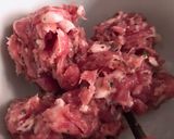 Hình bước làm 1 của món Salad Thịt Băm Rang Tương Cà