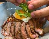 Hình bước làm 7 của món Cơm Bò Truffle Ponzu
