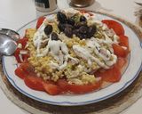 Foto del paso 8 de la receta: Ensalada de Mograbieh con Pollo