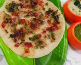 A picture of step 7 of 20 mins Suji Uttapam.