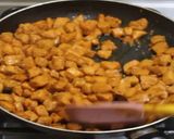 A picture of step 2 of Chicken tikka pizza | homemade | by cooking world/.