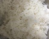 A picture of step 1 of Ellu Sadam or Sesame Rice.