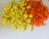 Foto del paso 1 de la receta: Cau Cau de pollo !