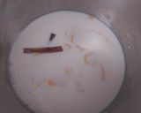 A picture of step 1 of Arroz con Leche.
