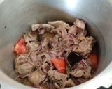 A picture of step 6 of Mutton Do Pyaza.