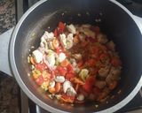 Foto del paso 5 de la receta: Risotto diferente, con pollo y vegetales