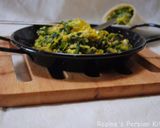 A picture of step 20 of Persian sour herbs stew (Torshi tareh).