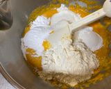 A picture of step 2 of Pumpkin Bread (+glutinous rice flour).