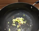 A picture of step 2 of Methi in moong dal.