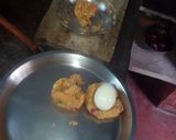 A picture of step 8 of Egg stuff potato soyabean Nargisi.