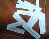 Foto langkah ke 1 dari resep Fortune Cookies (tanpa oven).