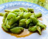 Hình bước làm 5 của món Vào bếp cùng con: dọc mùng xì dầu