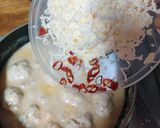 চিকেন বলস ইন চীজি হোয়াইট সস (chicken ball in cheesy white sauce recipe in Bengali) রেসিপির ধাপ 3 ছবি
