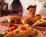 عکس مرحله 3 از دستور ساندویچ با خمیر جادویی (پنبه ای)