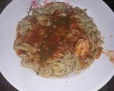 Foto del paso 3 de la receta: Cintas de acelga con salsa de pollo