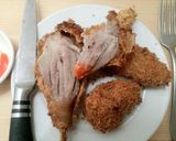 Hình bước làm 8 của món Đùi gà rán KFC