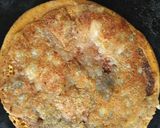 A picture of step 5 of Chilla chaat.