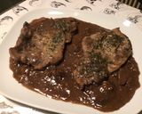 Une image de l'étape 11 de Côtes de porc aux cèpes et sauce au vin.
