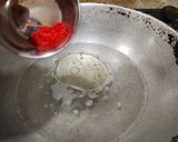 A picture of step 3 of Rava Kesri Halwa Kesri Bath.