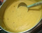A picture of step 4 of Pakora kadi.