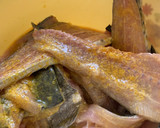 Foto del paso 3 de la receta: Filete de pescado al curry empanizado con harina de avena y amaranto, hechas en horno