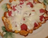 Foto langkah ke 7 dari resep Pizza Roti Telur.