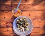 Foto langkah ke 1 dari resep Sate Kerang Dara.