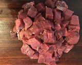 Foto del paso 3 de la receta: Guiso de carne (Yarkoie) con riso gratinato e verdure (Calabria)
