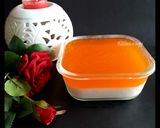 A picture of step 2 of Peach Coconut Jelly.