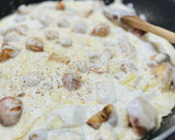 Foto del paso 4 de la receta: Pasta gorgonzola 🧀 🍄