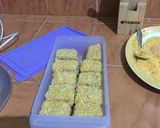 Foto langkah ke 8 dari resep Pisang nugget isi coklat.
