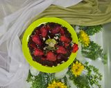 عکس مرحله 6 از دستور کیک شکلات و بادام 🎂 (Chocolate & Almond Cake) با گاناش نوتلا