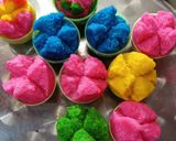 Foto langkah ke 8 dari resep Kue Mangkok Mekar Anti Gagal.