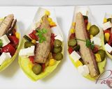 Foto del paso 4 de la receta Endibias rellenas en ensalada con caballa del sur