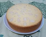 Foto langkah ke 4 dari resep Bolu Jadul lembut topping almond.