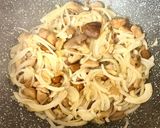 A picture of step 2 of Venison with Wild Mushrooms in Mustard-Honey Sauce.