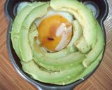 Hình bước làm 5 của món Bơ trứng táo - healthy breakfast