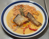 Foto del paso 10 de la receta: *SALMÓN CON PIMIENTOS FRESCOS Y CREMOSOS*