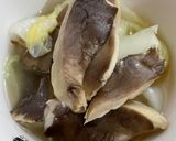 藍藍的-鮑魚菇煨白菜的食譜步驟1照片