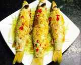 Hình bước làm 5 của món Cá Đối chiên mắm xoài
