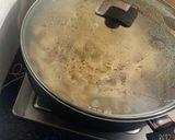 A picture of step 7 of Chicken Vegetable Spaghetti Stir Fry.