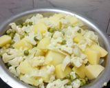 બટર પાઉં ભાજી રેસીપી સ્ટેપ1ફોટો